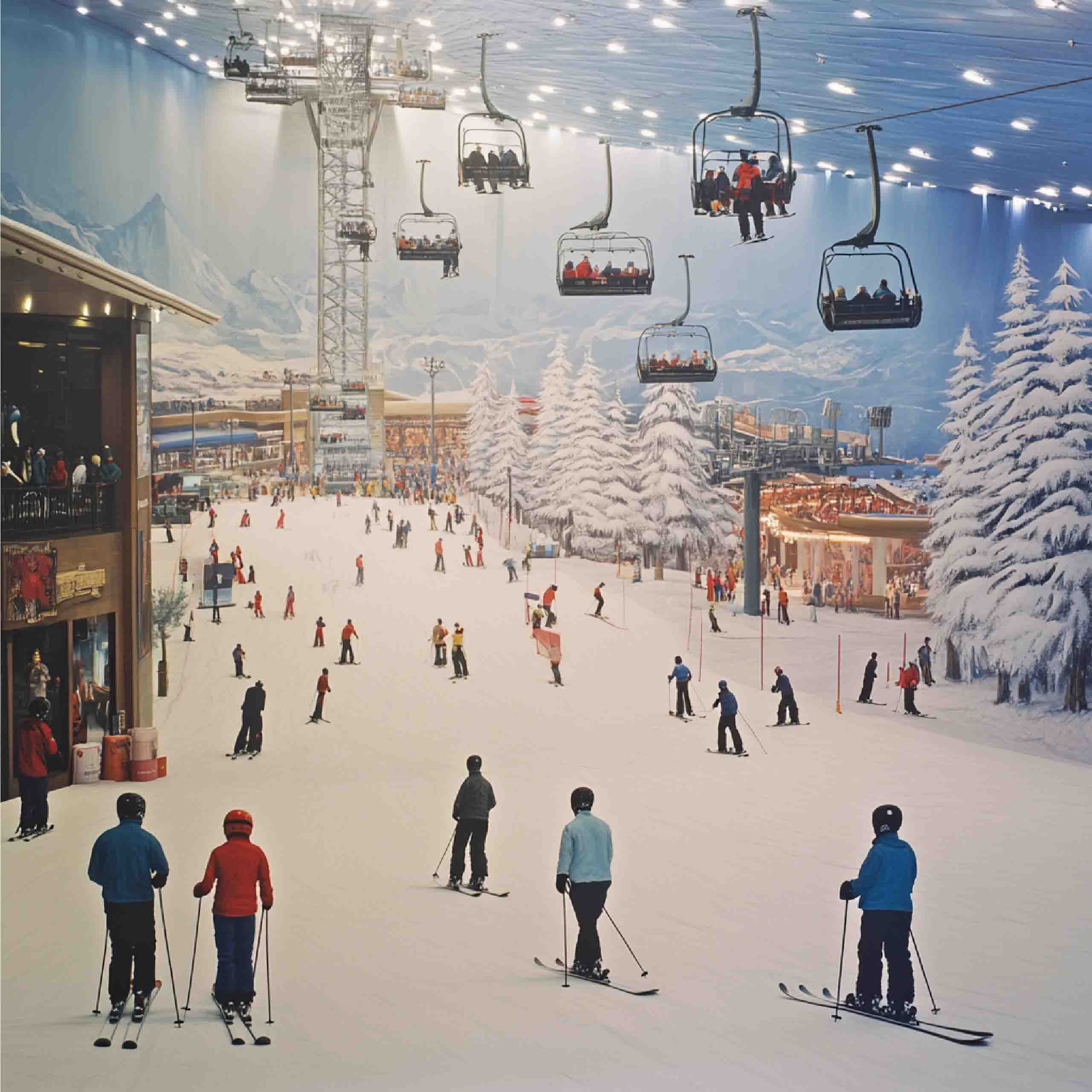 China’s Skiing Boom Reaches the South: Indoor Slopes Bring Winter Sports to Urban Malls